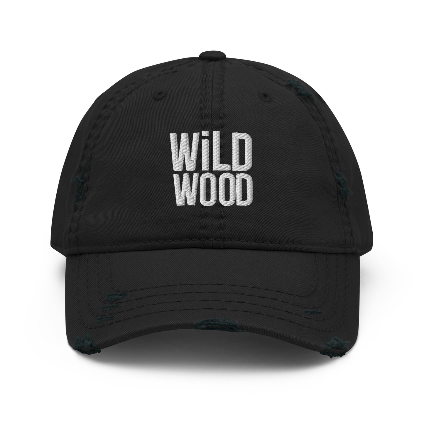 Wild Wood Distressed Dad Hat