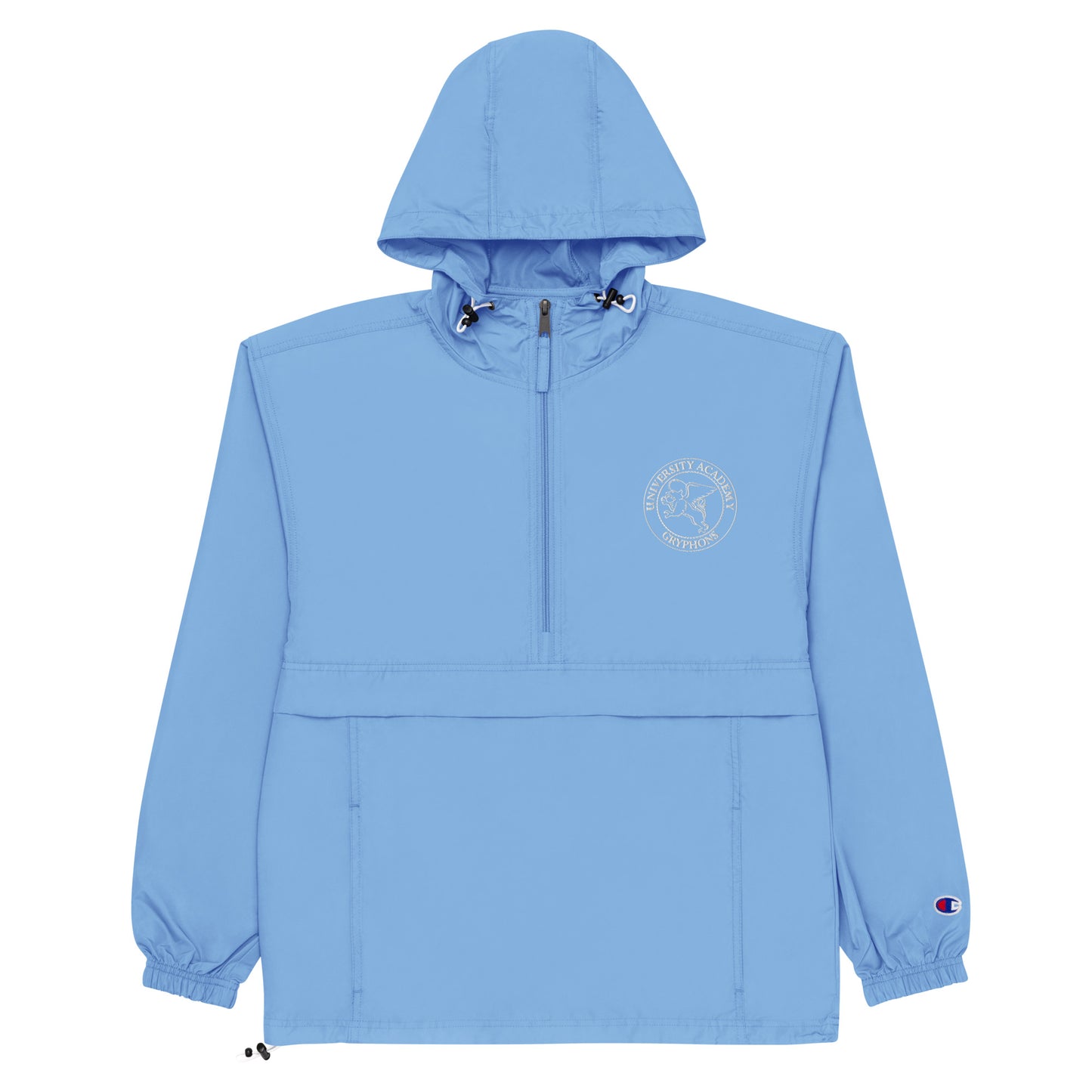 University Academy Embroidered Champion Packable Jacket