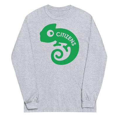 Citizens of the World Green Logo Adult Long Sleeve T-shirt