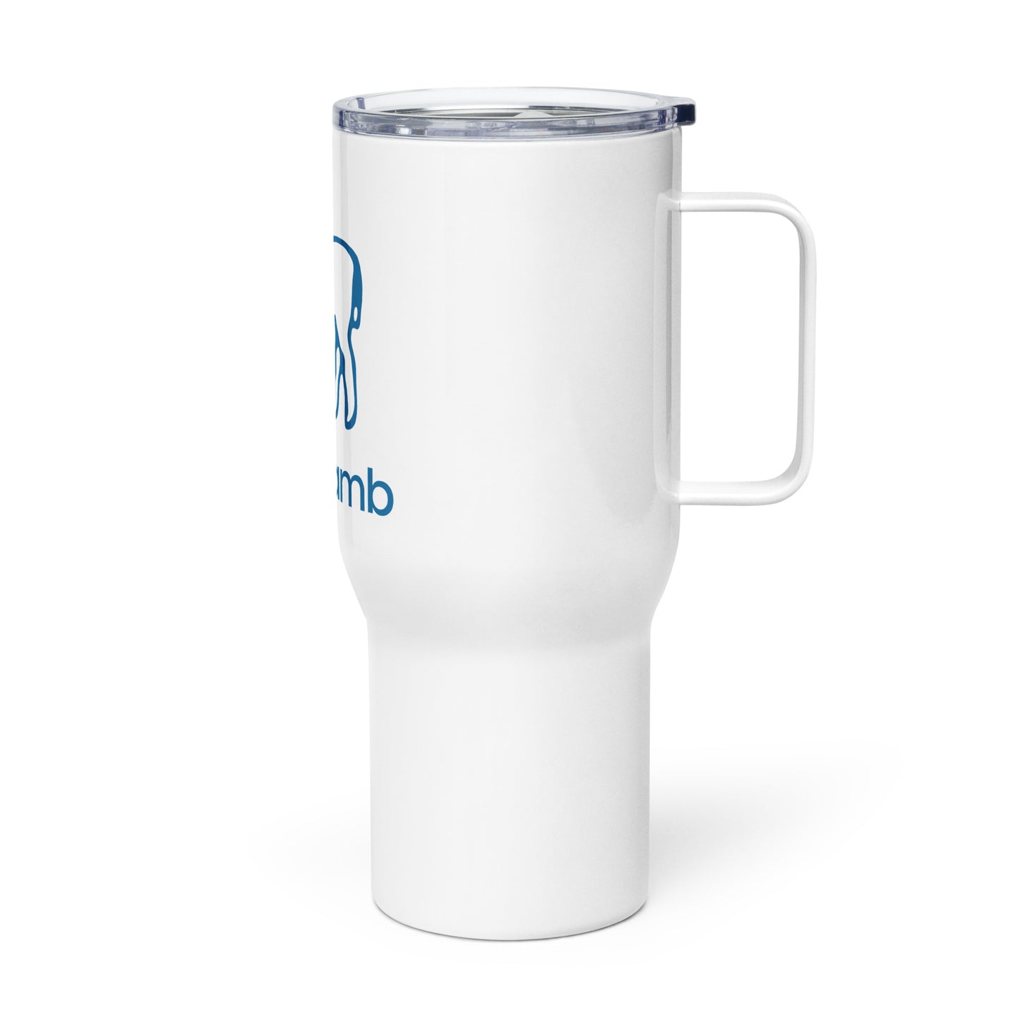 Della Lamb Travel mug with a handle