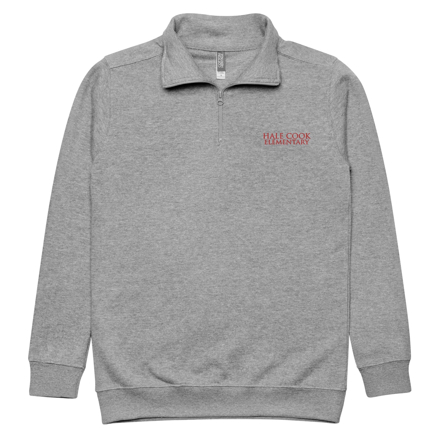 Hale Cook PTA Embroidered fleece pullover