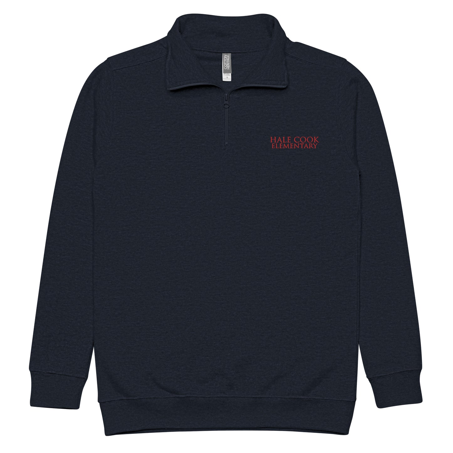 Hale Cook PTA Embroidered fleece pullover