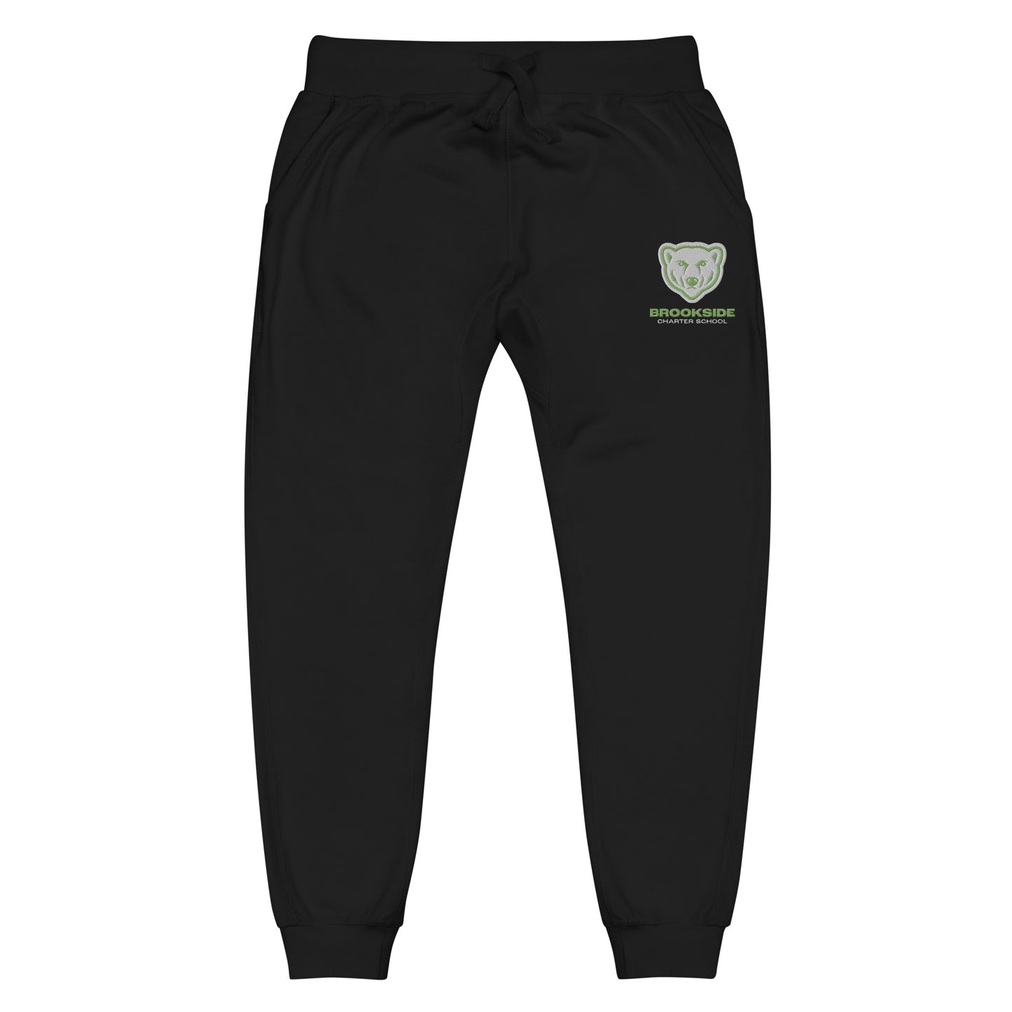 Brookside embroidered fleece sweatpants