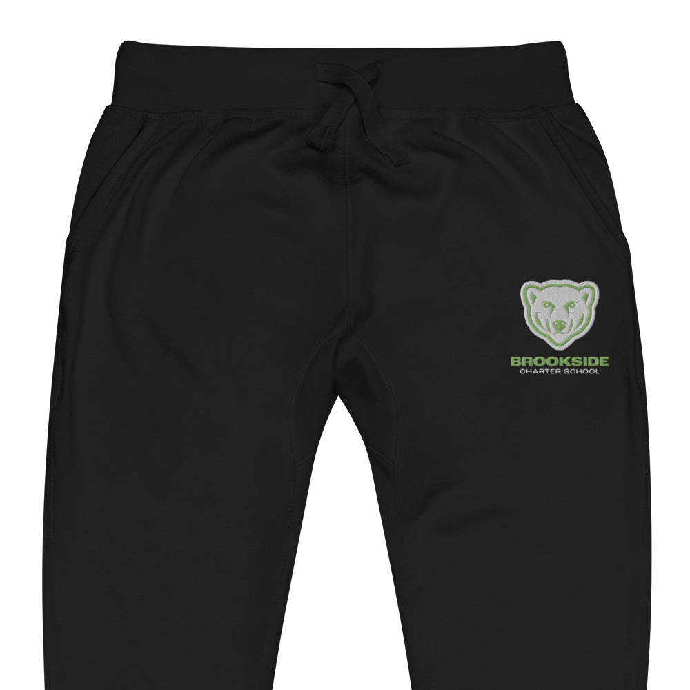 Brookside embroidered fleece sweatpants