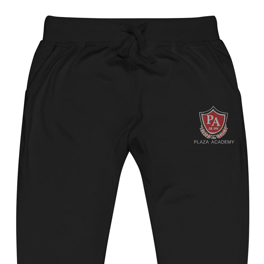 Plaza Academy fleece sweatpants