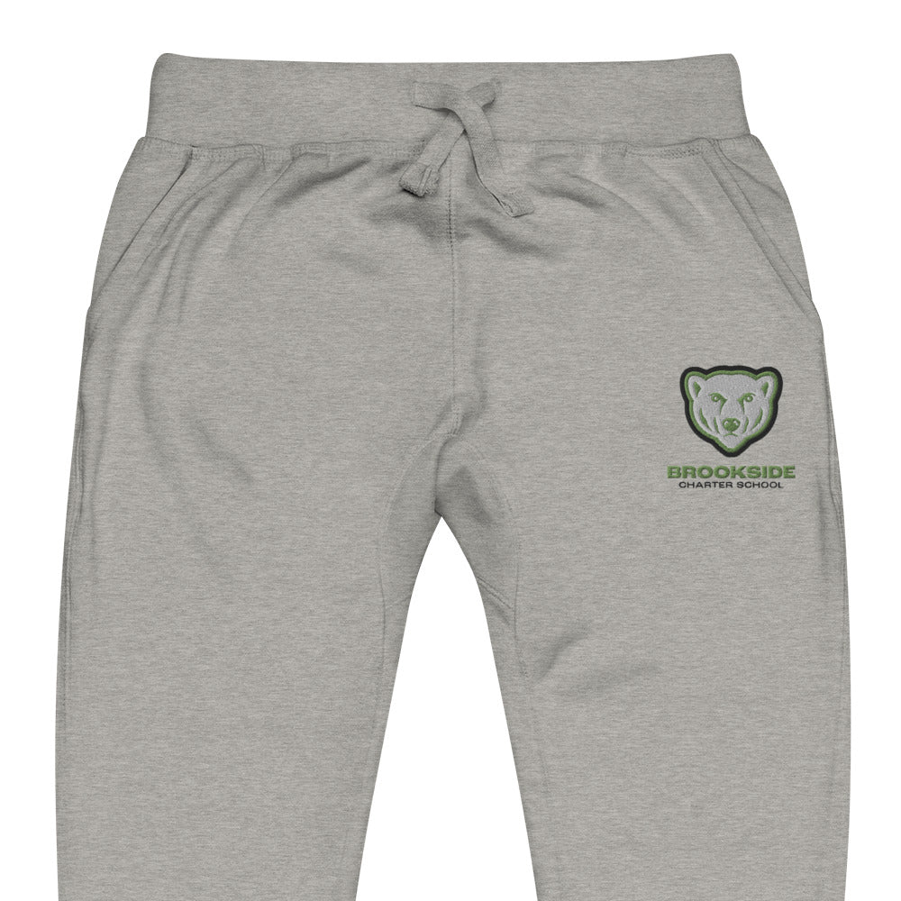 Brookside embroidered fleece sweatpants