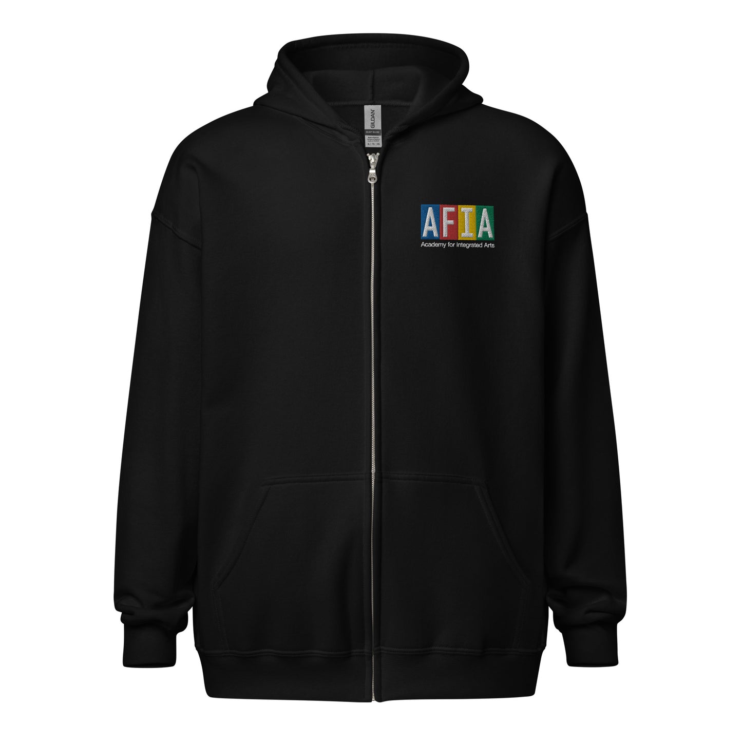 AFIA Embroidered Zip Hoodie