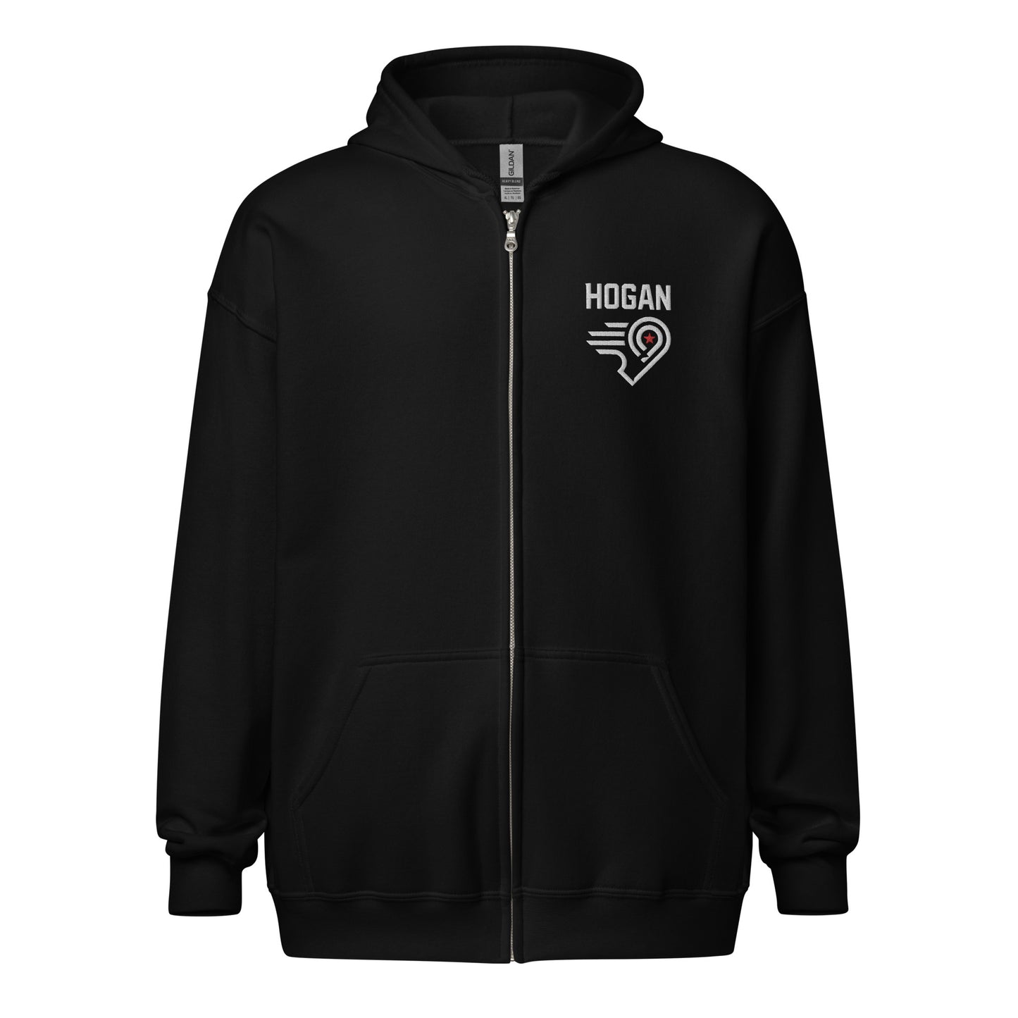 Hogan blend zip hoodie