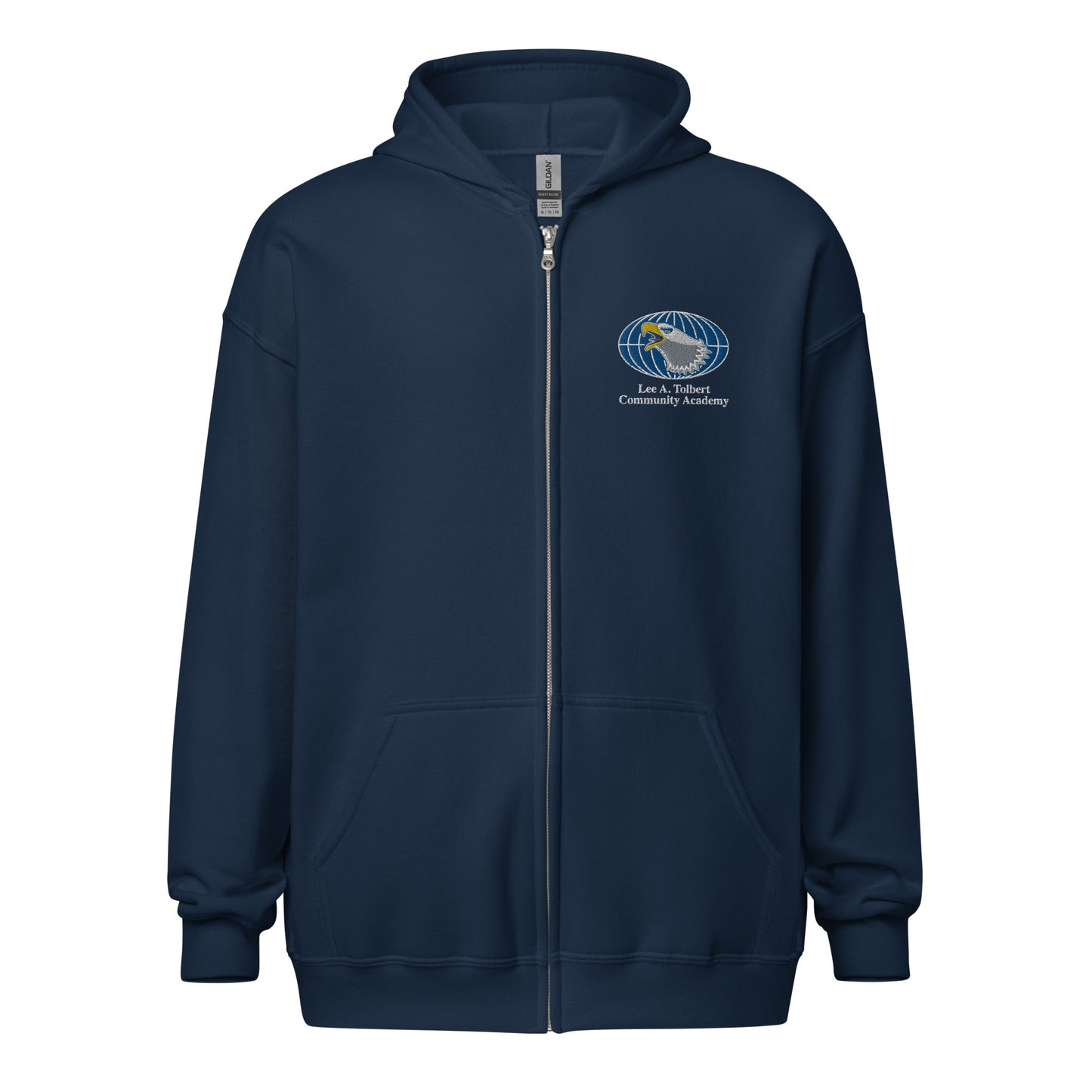 Tolbert Academy zip hoodie