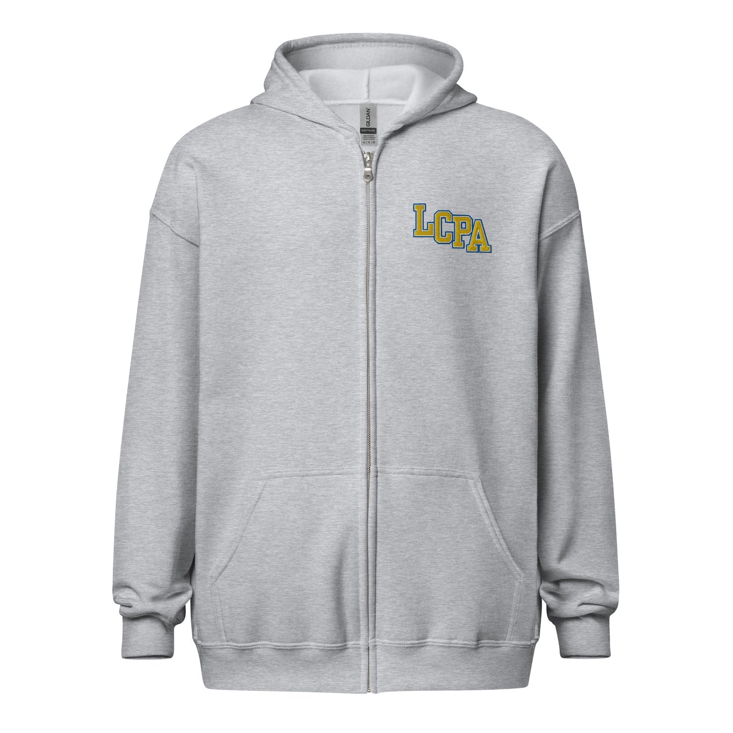 Lincoln Prep HS blend zip hoodie