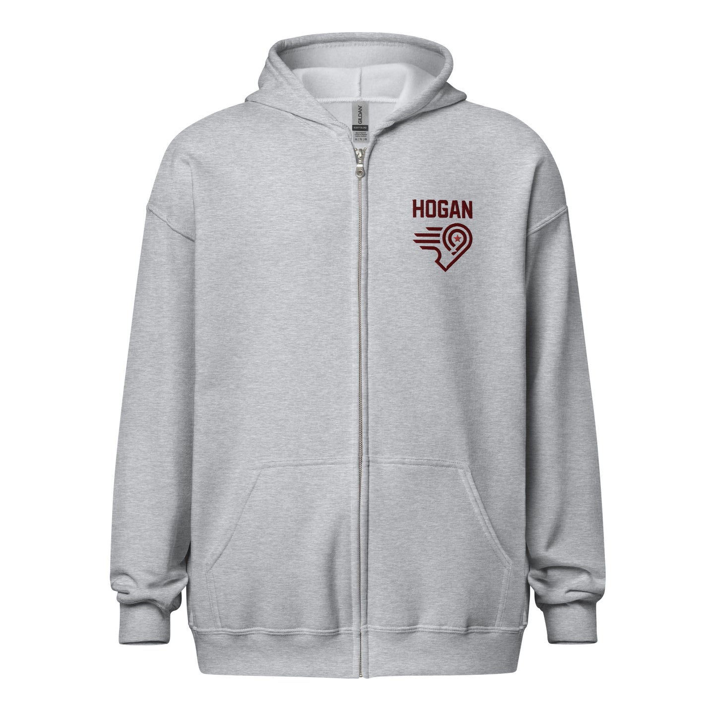 Hogan blend zip hoodie