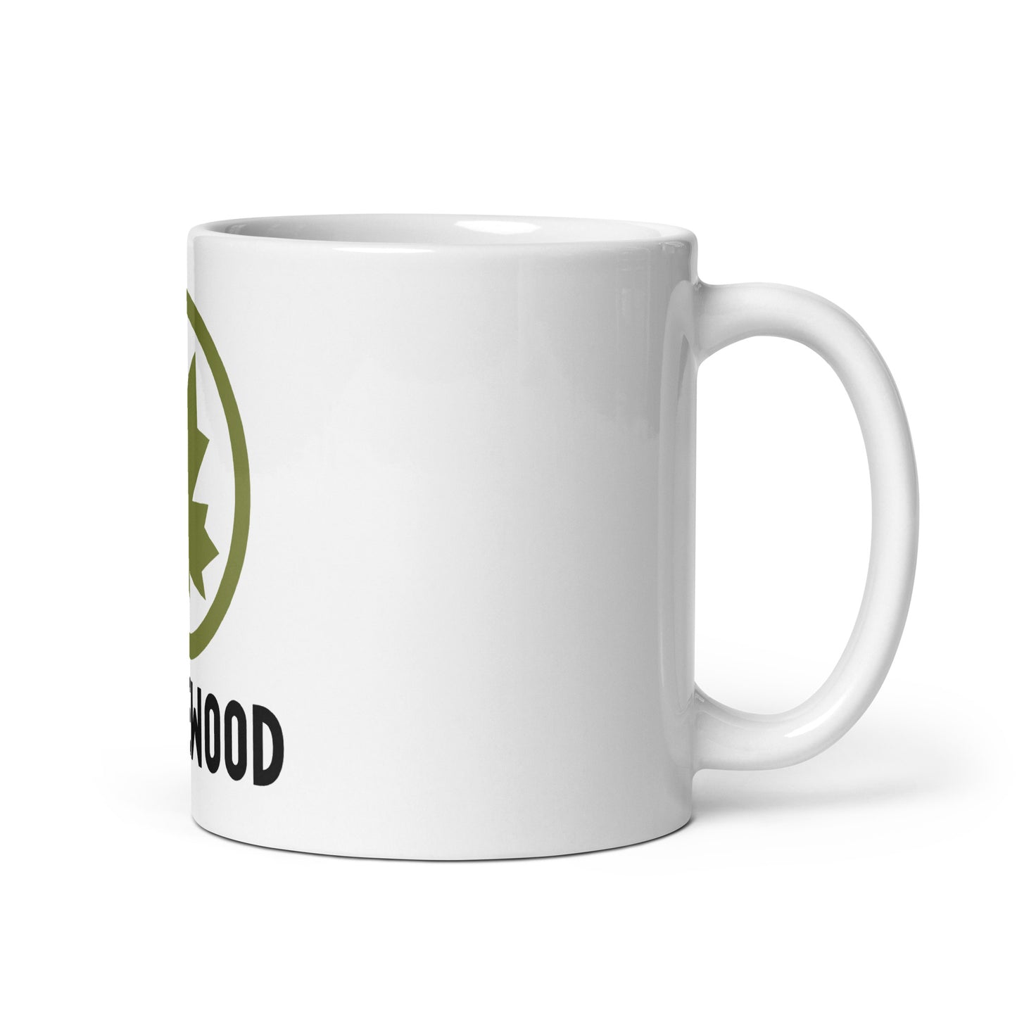 Maplewood White Glossy mug