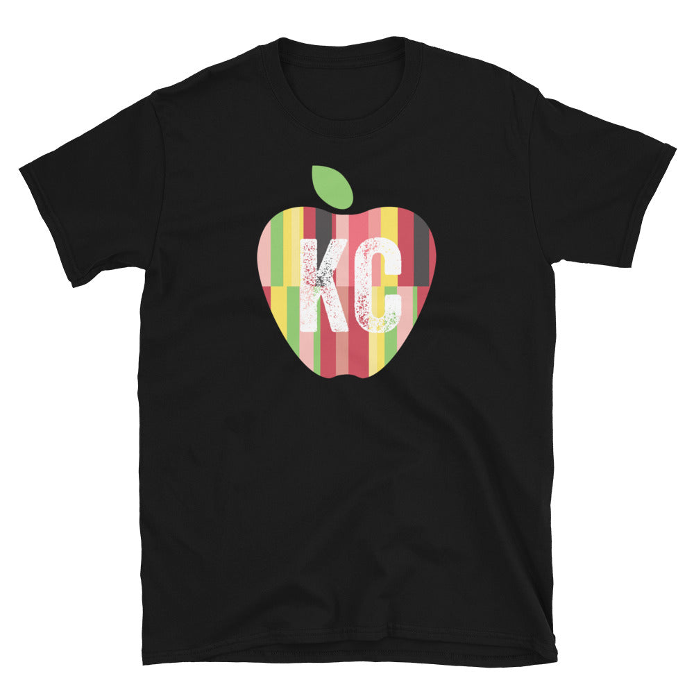 Show Me KC Schools Apple Adult T-Shirt