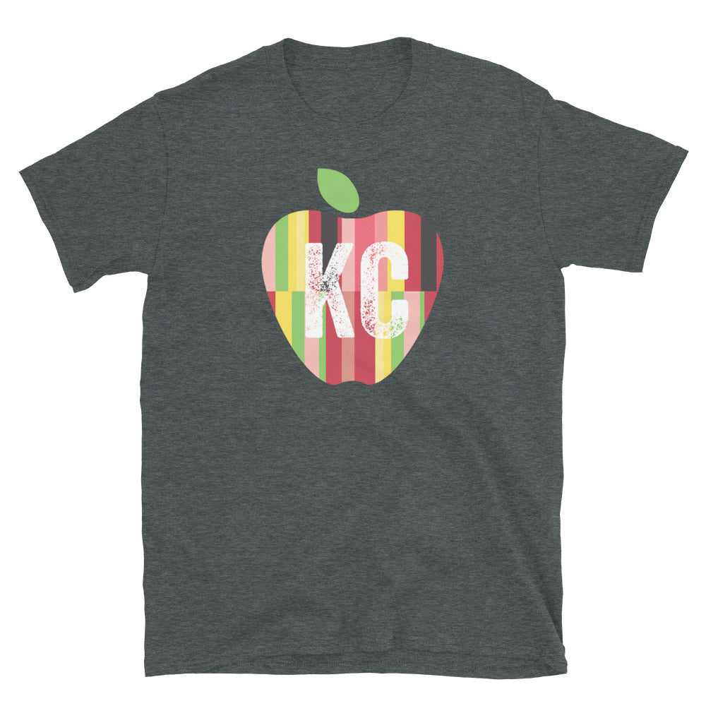 Show Me KC Schools Apple Adult T-Shirt