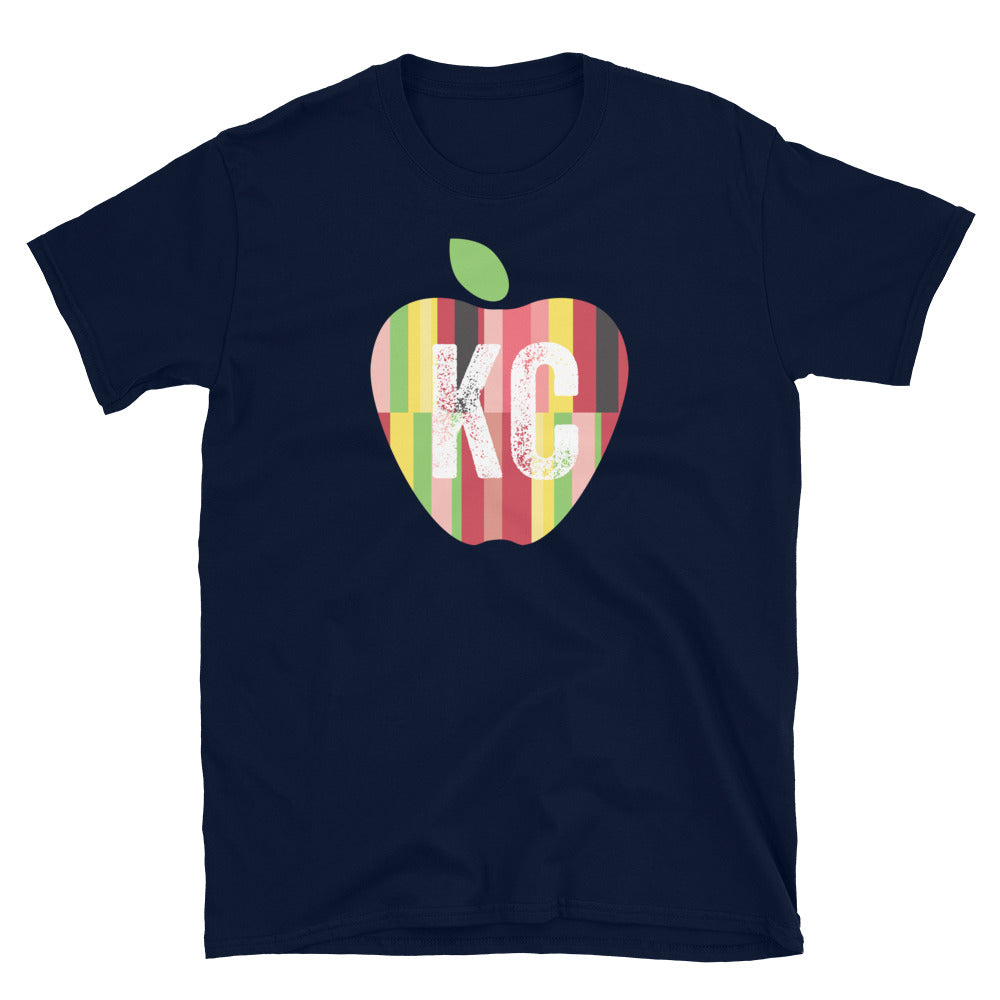 Show Me KC Schools Apple Adult T-Shirt