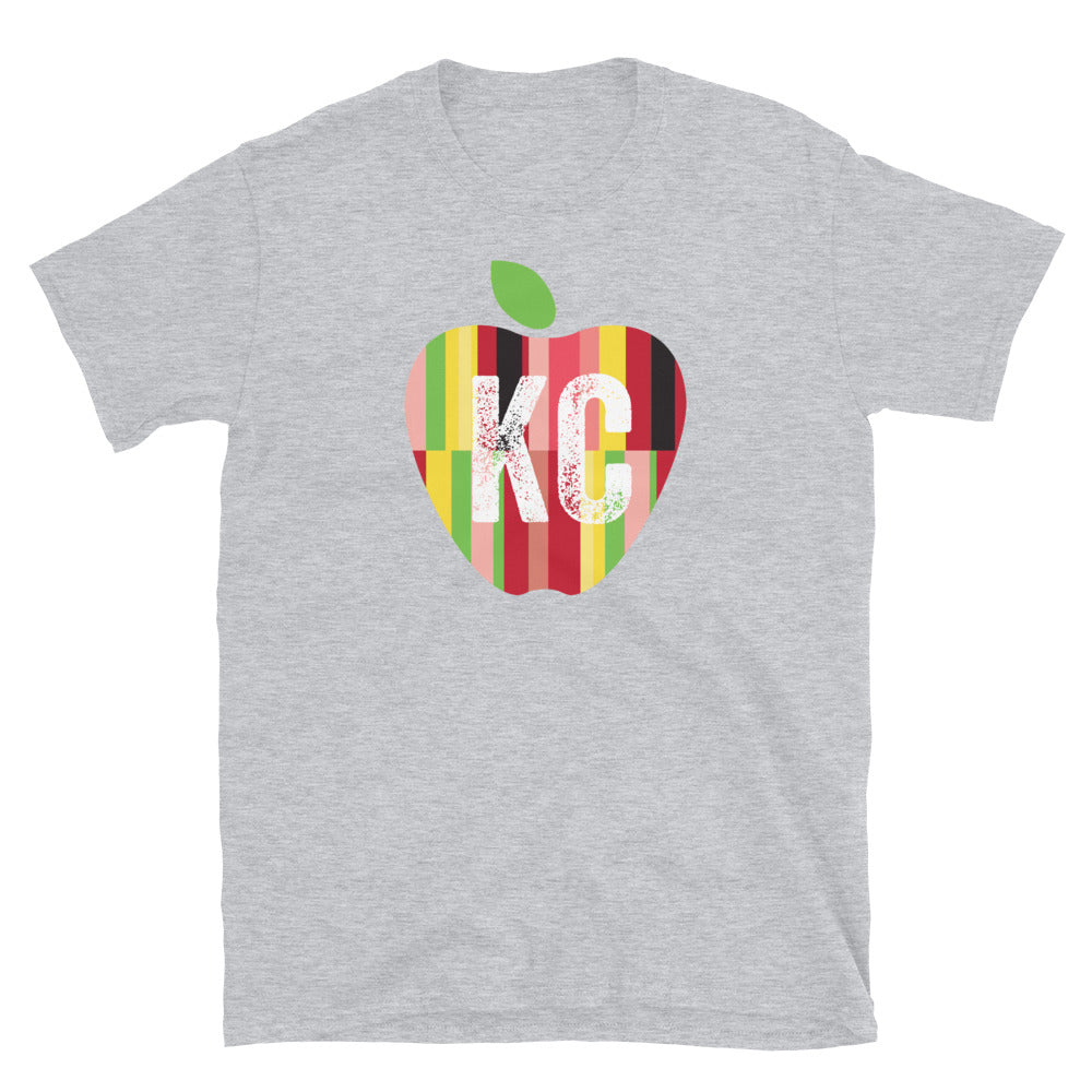 Show Me KC Schools Apple Adult T-Shirt