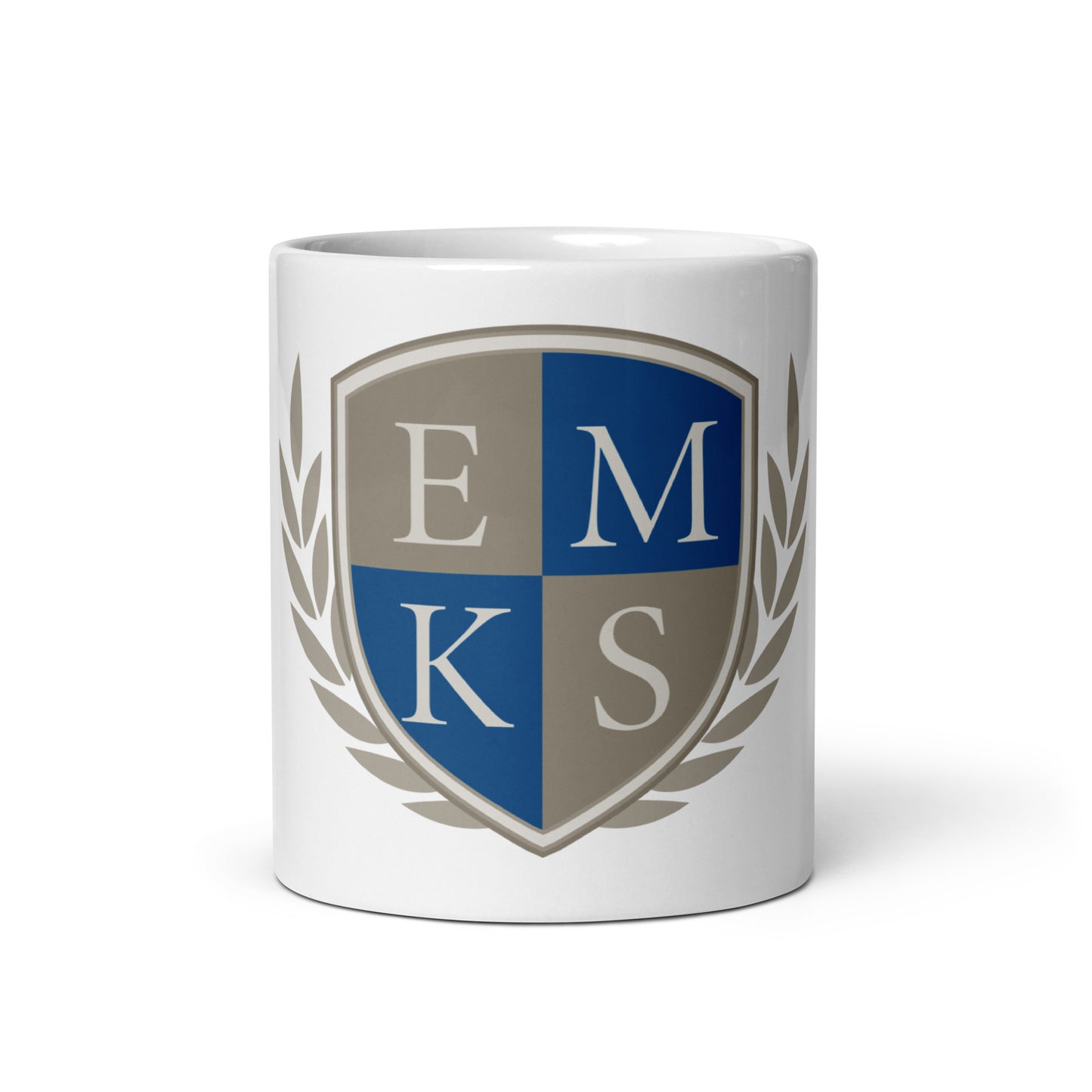 Kauffman White glossy mug