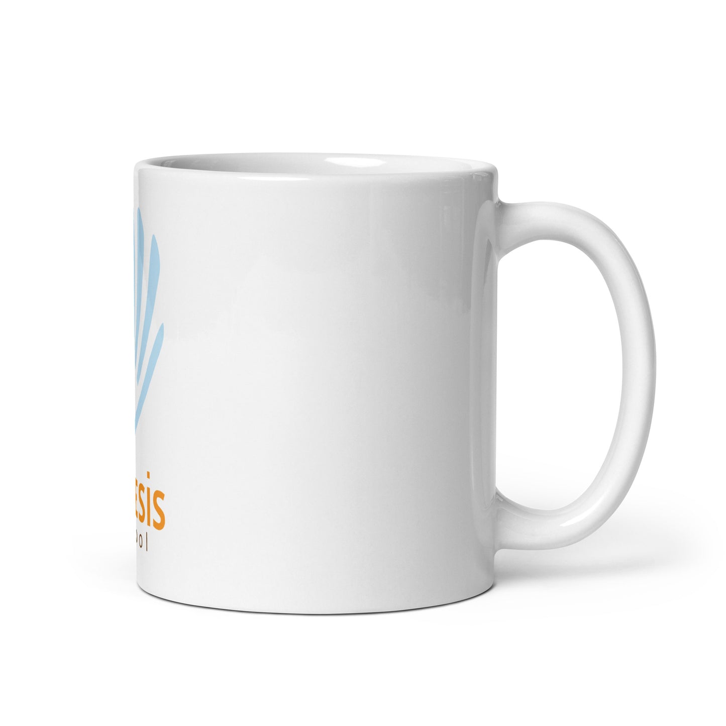 Genesis White glossy mug