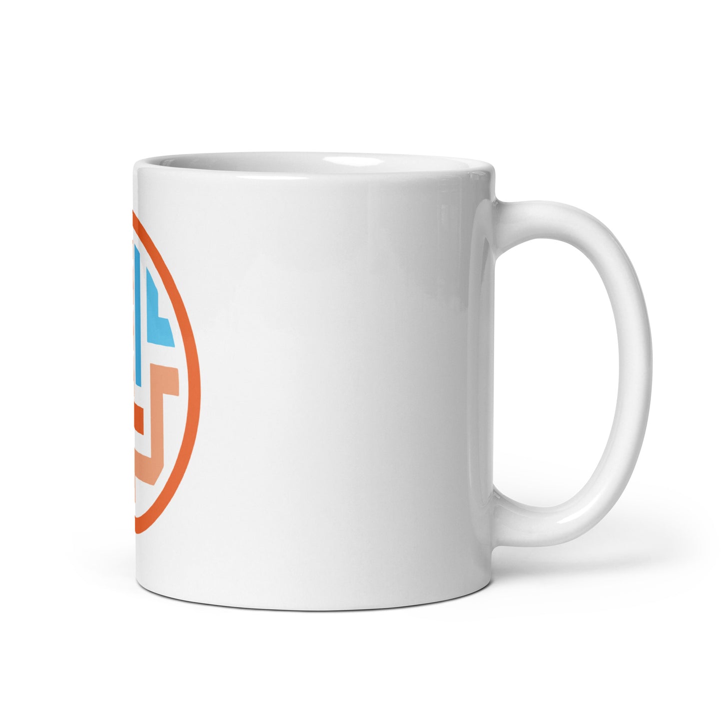 Latinx White glossy mug