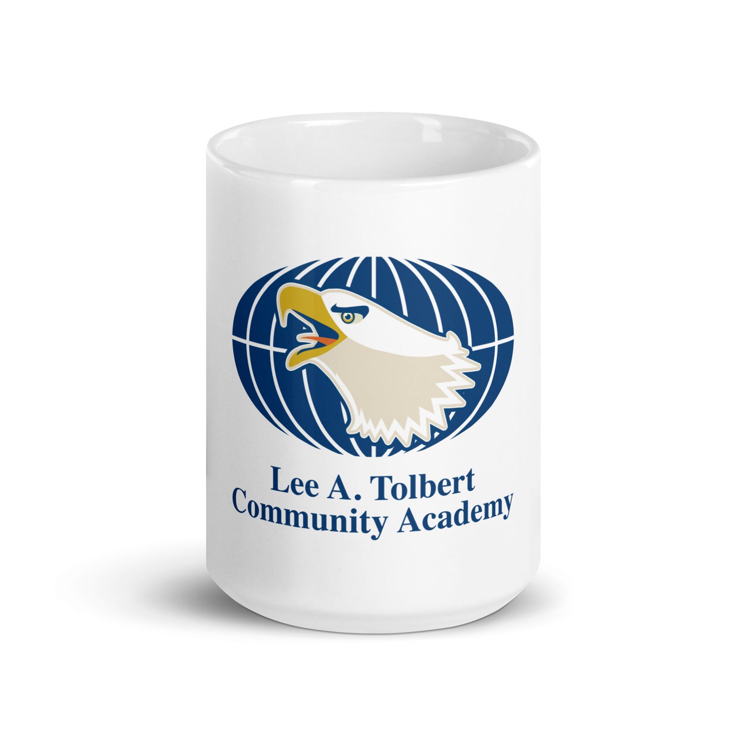 Tolbert Academy White glossy mug