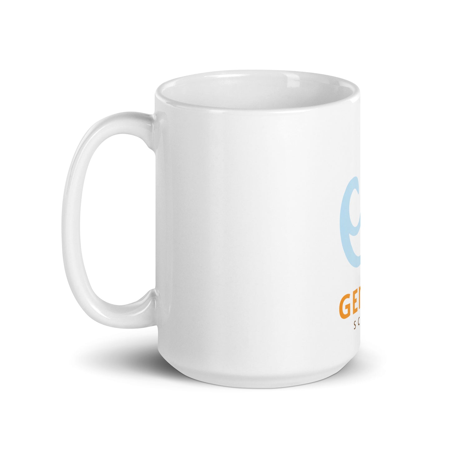 Genesis White glossy mug