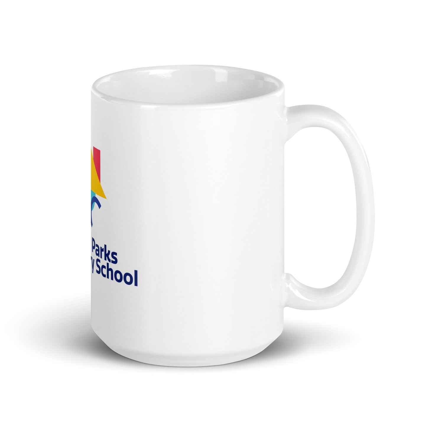Gordan Parks White glossy mug