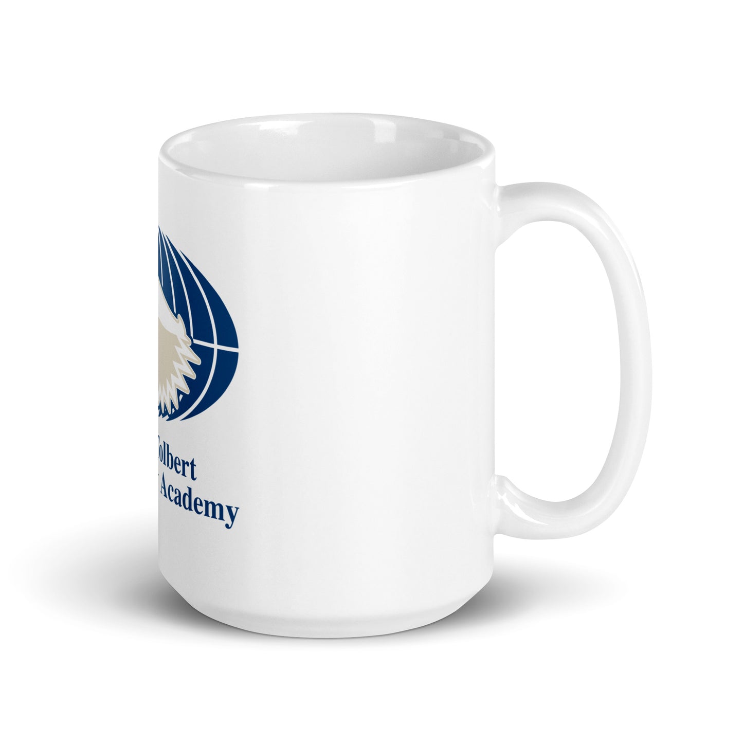 Tolbert Academy White glossy mug