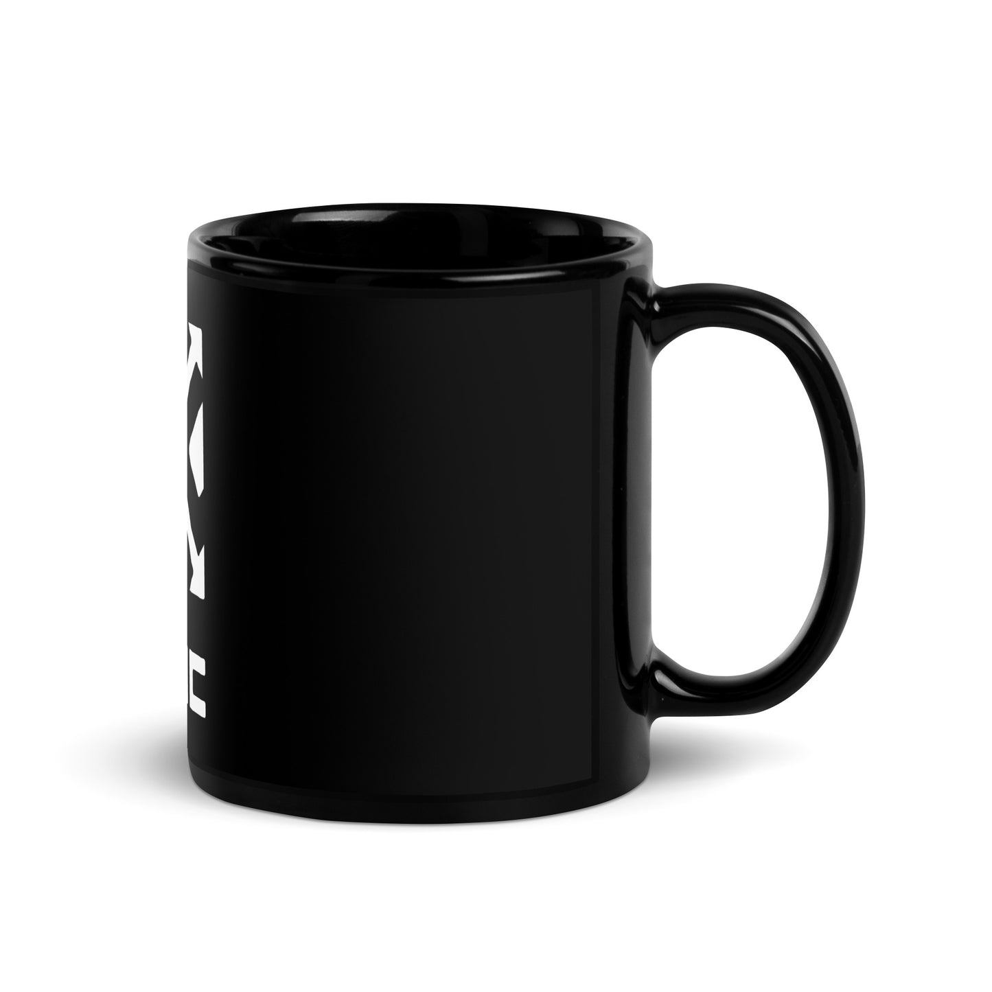 BLOC Black Glossy Mug