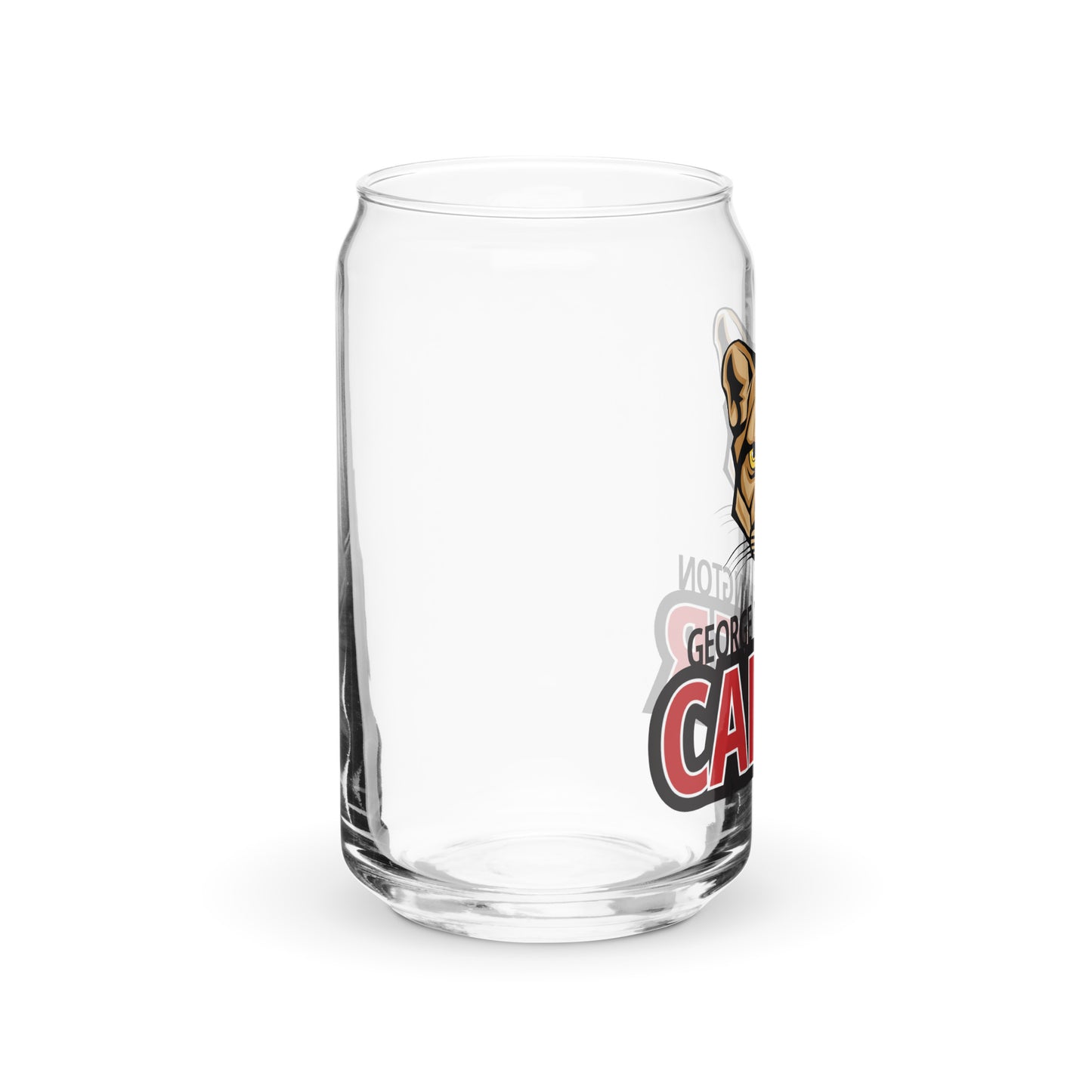 Carver Dual Language Can-shaped glass