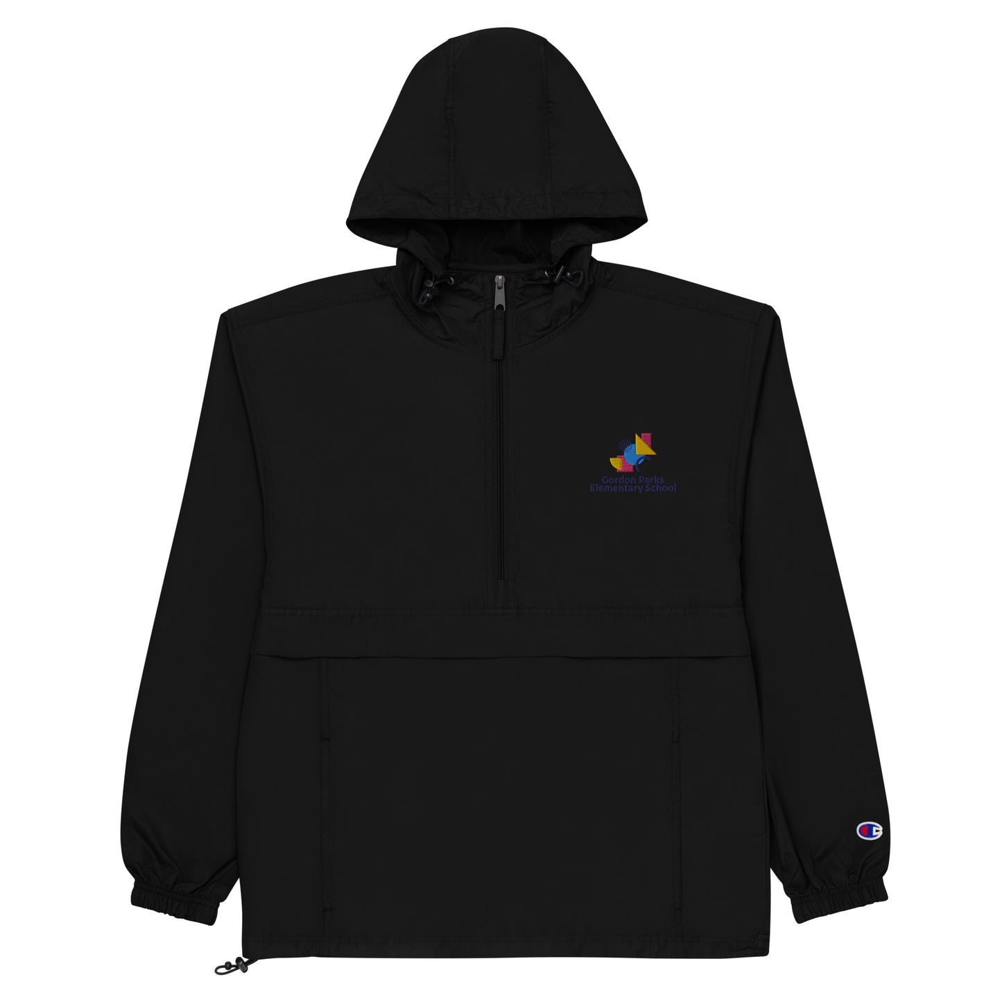 Gordan Parks Embroidered Champion Packable Jacket