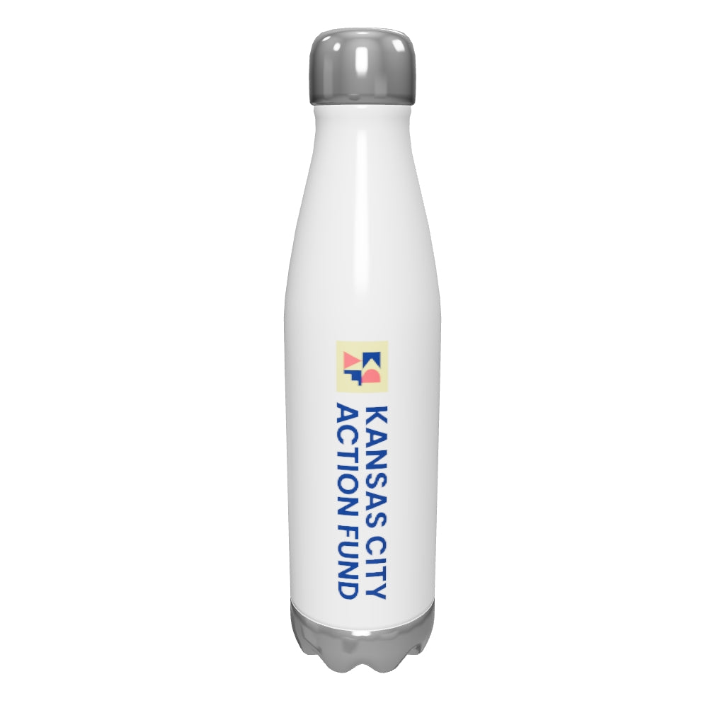 KC Action Fund Stainless Steel Water Bottle