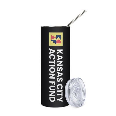 KC Action Fund Stainless steel tumbler