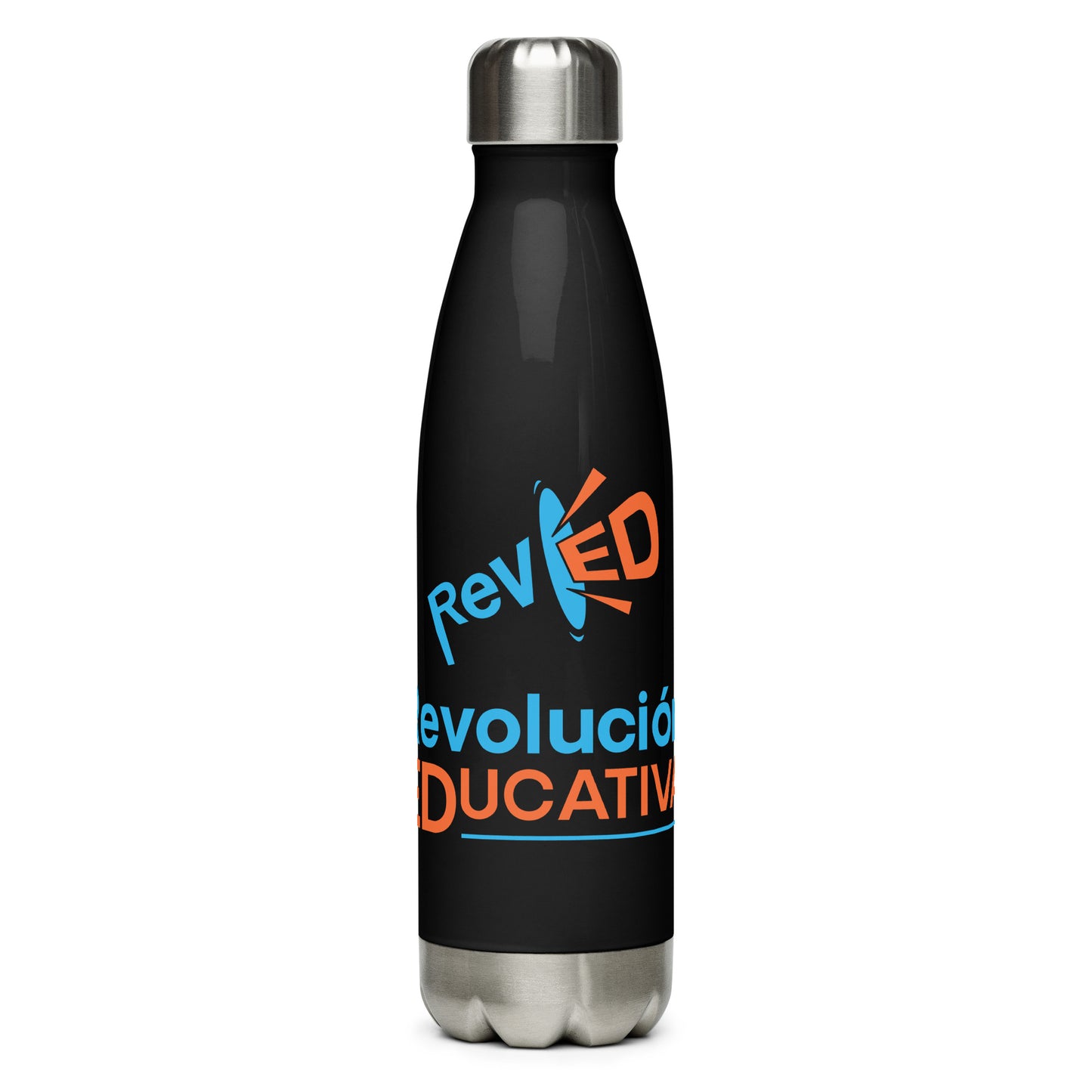 Rev Ed Combo Logo Stainless Steel Water Bottle