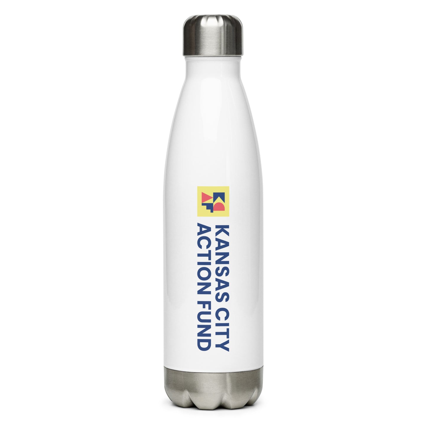 KC Action Fund Stainless Steel Water Bottle