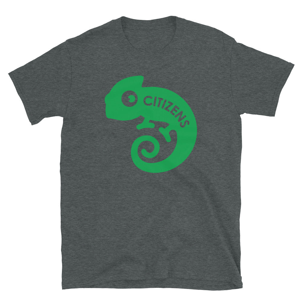 Citizens of the World Green Logo Adult T-shirt