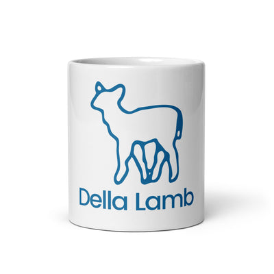 Della Lamb White glossy mug
