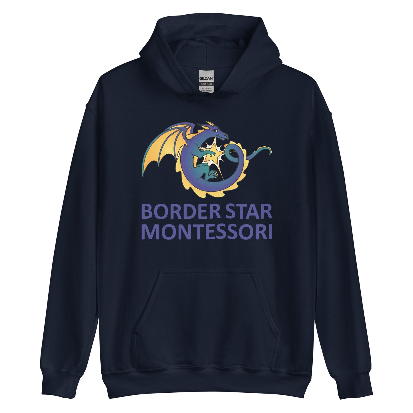 Border Star Dragon Hoodie