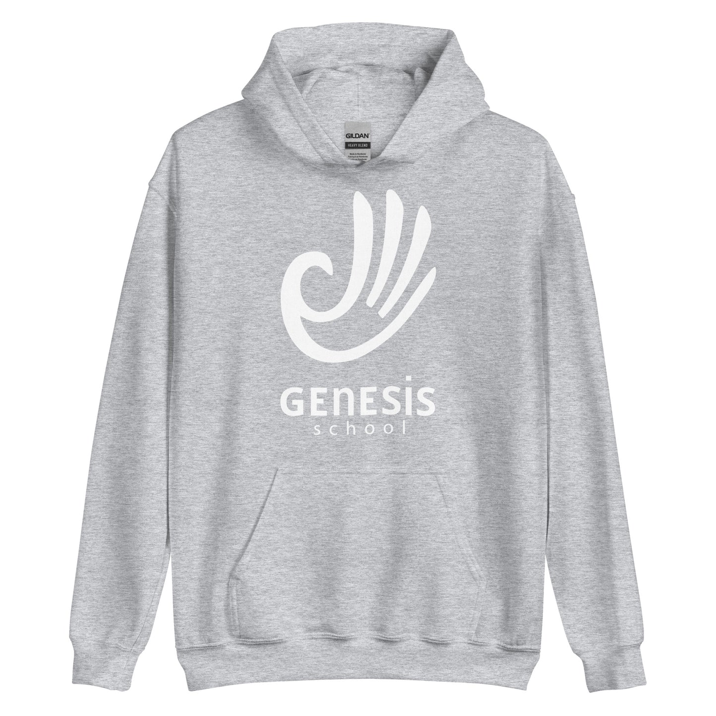 Genesis Adult Hoodie with White Logo