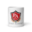 Plaza Academy White glossy mug