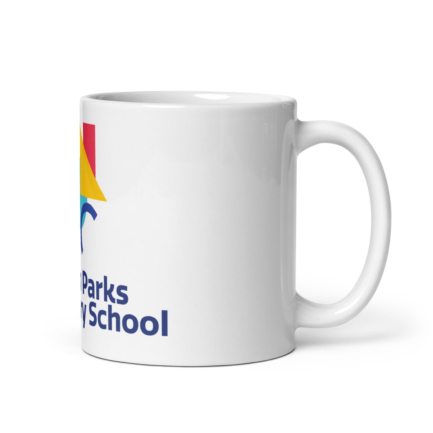 Gordan Parks White glossy mug