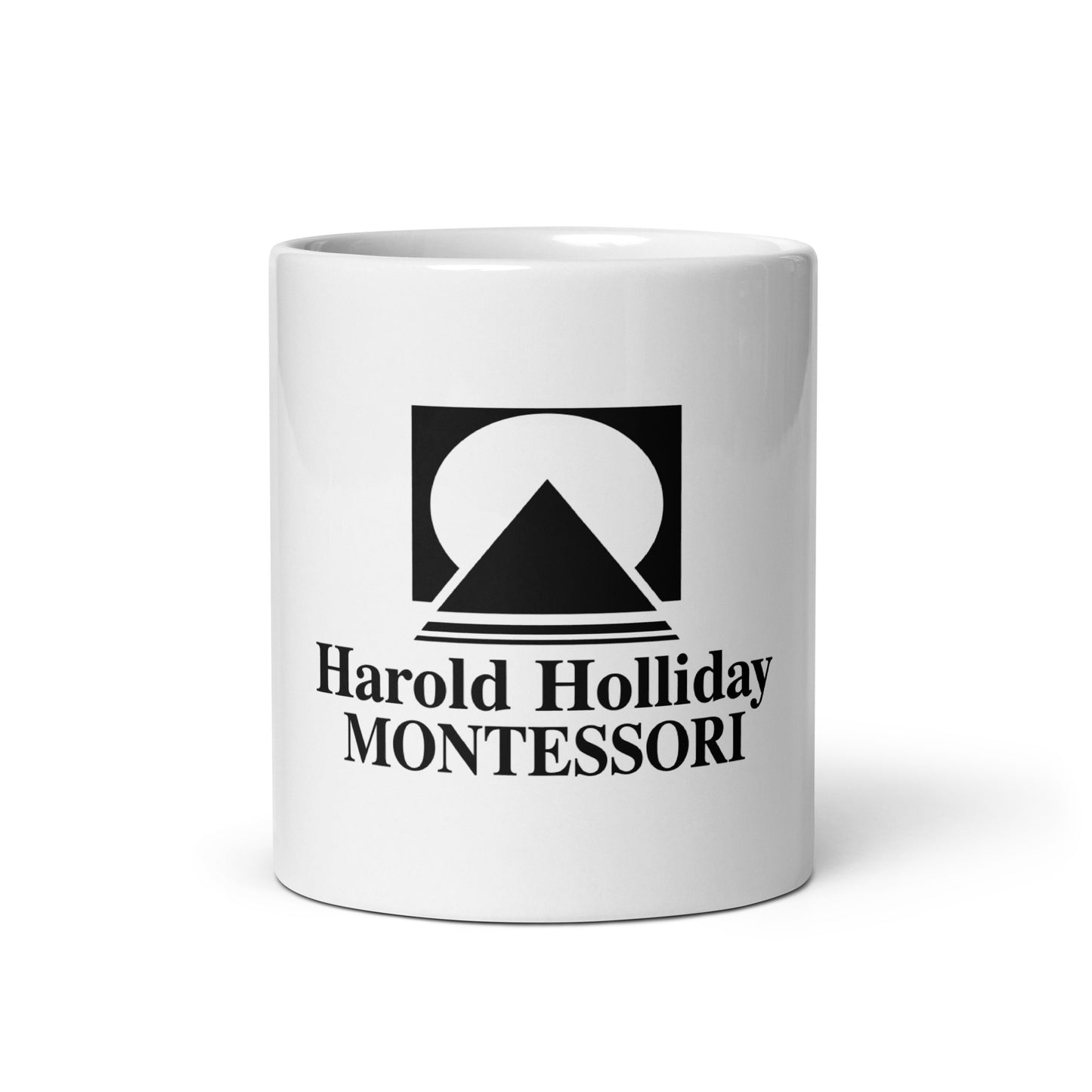 Holliday Montessori White Glossy Mug